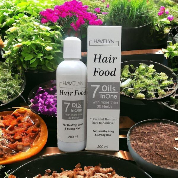 Havelyn Hair Food – 7 Oils in One with 30+ Herbs for Healthy, Strong Hair
