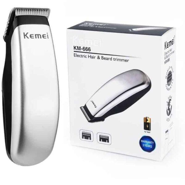 Kemei KM-666 Electric Hair & Beard Trimmer - Image 3