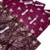 Elegant Maroon Dhanak Suit with Embroidered Dupatta – 3-Piece Set - Image 2